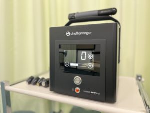 圧力波（拡散型衝撃波）施術器Chattanooga®︎ INTELECT RPW LITEの写真