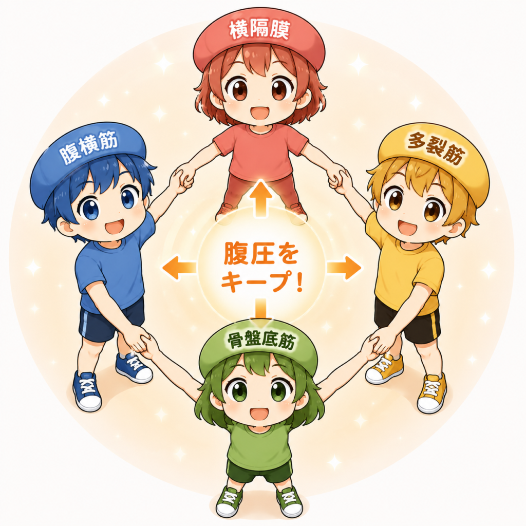 協力して働くインナーユニット
