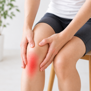 Sinding-Larsen-Johansson disease anterior knee pain Sinding-Larsen-Johansson disease 膝蓋骨下極の痛みを示す画像